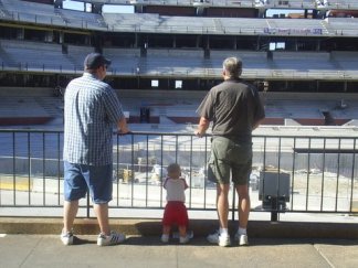 3 Generations of Cardinals Fans